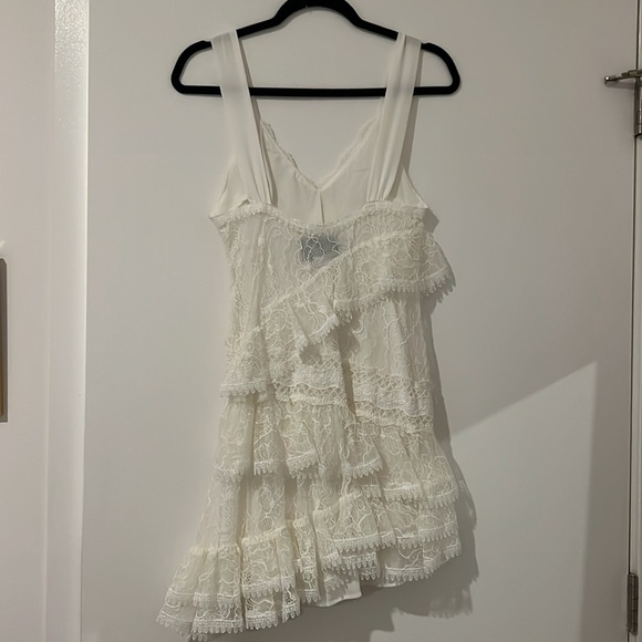 ALEXIS Ladonna Lace Mini Dress in White - Picture 4 of 5